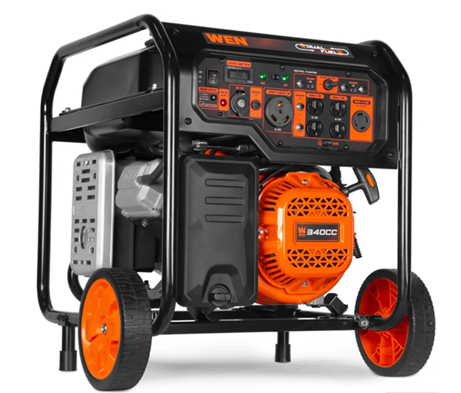 8000 Watts – Generador de Arranque Eléctrico Dual