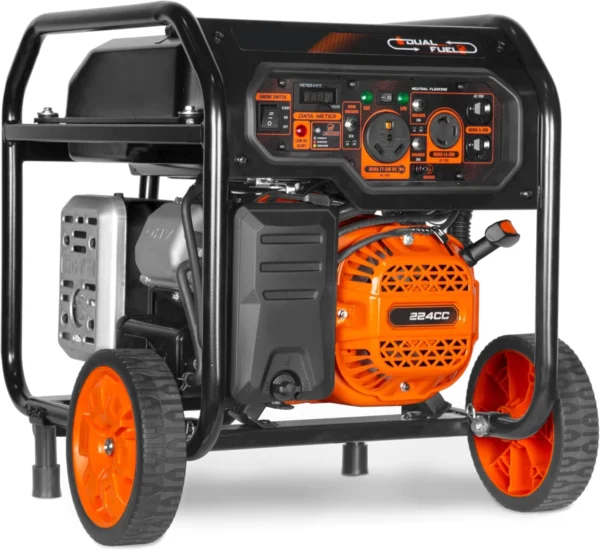 5600 Watts – Generador de Arranque Eléctrico Dual